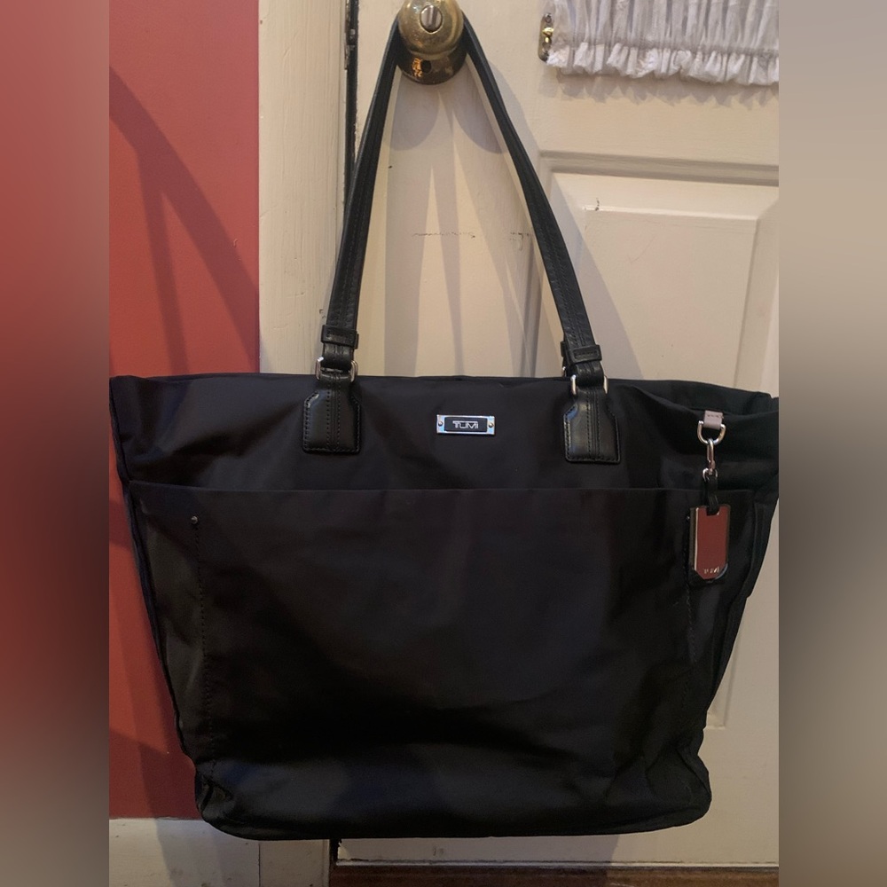 Tumi Voyageur nylon tote bag